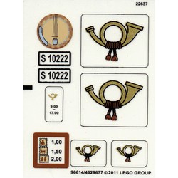 Sticker Sheet for Set 10222-1