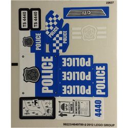 Sticker Sheet for Set 4440-1