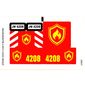 Sticker Sheet for Set 4208-1