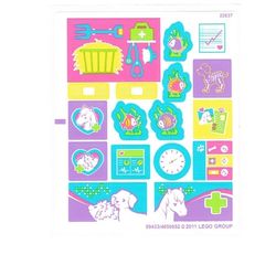 Sticker Sheet for Set 3188-1