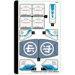 Sticker Sheet for Set 71738-1