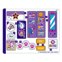 Sticker Sheet for Set 41691-1
