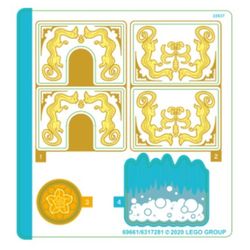 Sticker Sheet for Set 43184-1