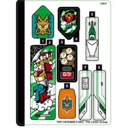 Sticker Sheet for Set 80020-1