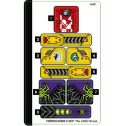 Sticker Sheet for Set 80018-1