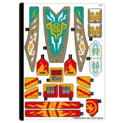 Sticker Sheet for Set 71748-1