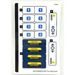Sticker Sheet for Set 40518-1