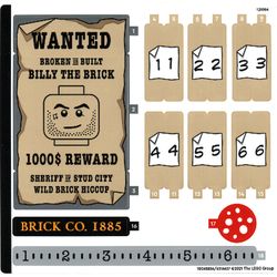 Sticker Sheet for Set 910016-1