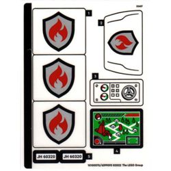Sticker Sheet for Set 60320-1