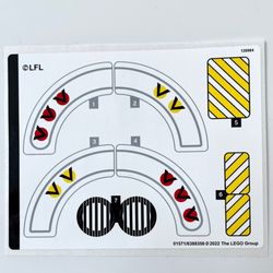 Sticker Sheet for Set 75327-1