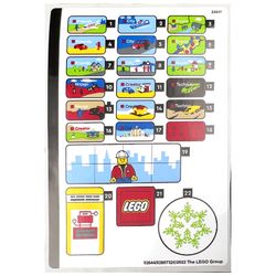 Sticker Sheet for Set 40528-1