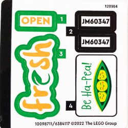 Sticker Sheet for Set 60347-1
