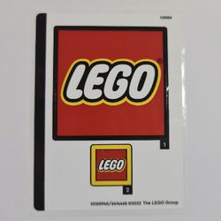 Sticker Sheet for Set 910009-1