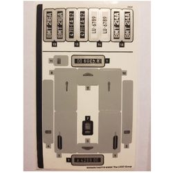 Sticker Sheet for Set 76911-1