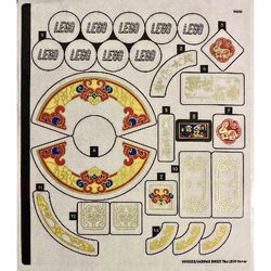 Sticker Sheet for Set 80111-1