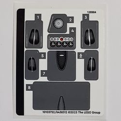 Sticker Sheet for Set 76915-1