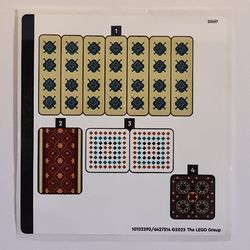 Sticker Sheet for Set 40590-1