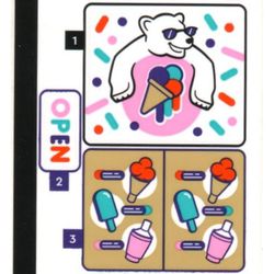 Sticker Sheet for Set 60363-1