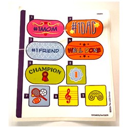 Sticker Sheet for Set 40688-1