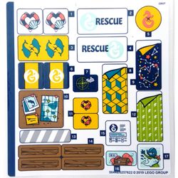 Sticker Sheet for Set 41381-1