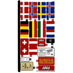 Sticker Sheet for Set 4000034-1