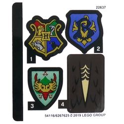Sticker Sheet for Set 75946-1