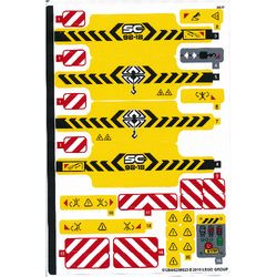 Sticker Sheet for Set 42097-1