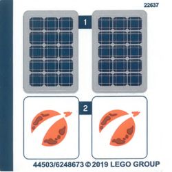 Sticker Sheet for Set 60224-1
