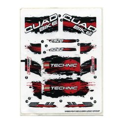 Sticker Sheet for Set 8262-1