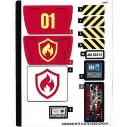 Sticker Sheet for Set 60215-1