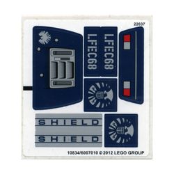 Sticker Sheet for Set 6867-1