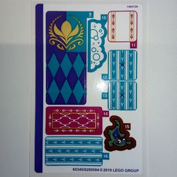 Sticker Sheet 1 for Set 41164 -1