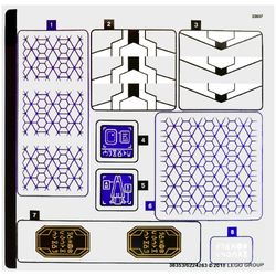 Sticker Sheet for Set 76103-1
