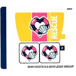 Sticker Sheet for Set 41376-1