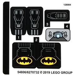 Sticker Sheet for Set 76118-1