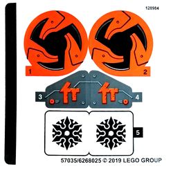 Sticker Sheet for Set 70672-1
