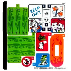 Sticker Sheet for Set 41335-1