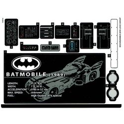 Sticker Sheet for Set 76139-1
