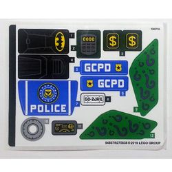 Sticker Sheet for Set 76120-1