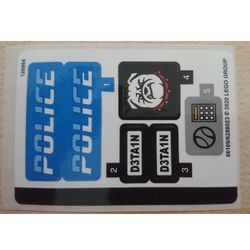 Sticker Sheet for Set 60242-1