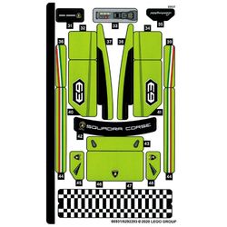 Sticker Sheet for Set 76899-1