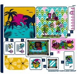 Sticker Sheet for Set 41374-1