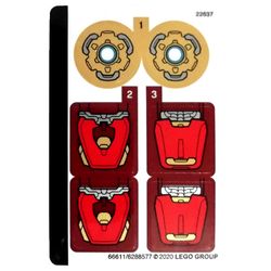 Sticker Sheet for Set 76140-1