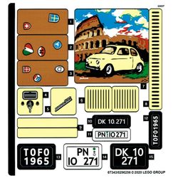 Sticker Sheet for Set 10271-1