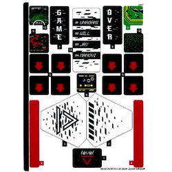 Sticker Sheet for Set 71712-1