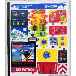 Sticker Sheet for Set 60203-1