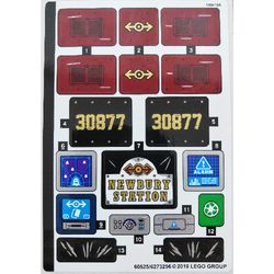 Sticker Sheet 1 for Set 70424-1