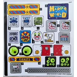 Sticker Sheet for Set 70432-1