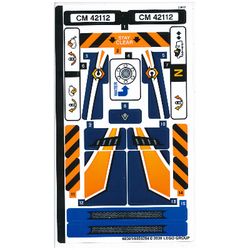 Sticker Sheet for Set 42112-1