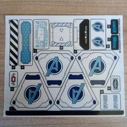 Sticker Sheet for Set 76153-1
